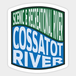 Cossatot River Scenic and Recreational River wave Sticker